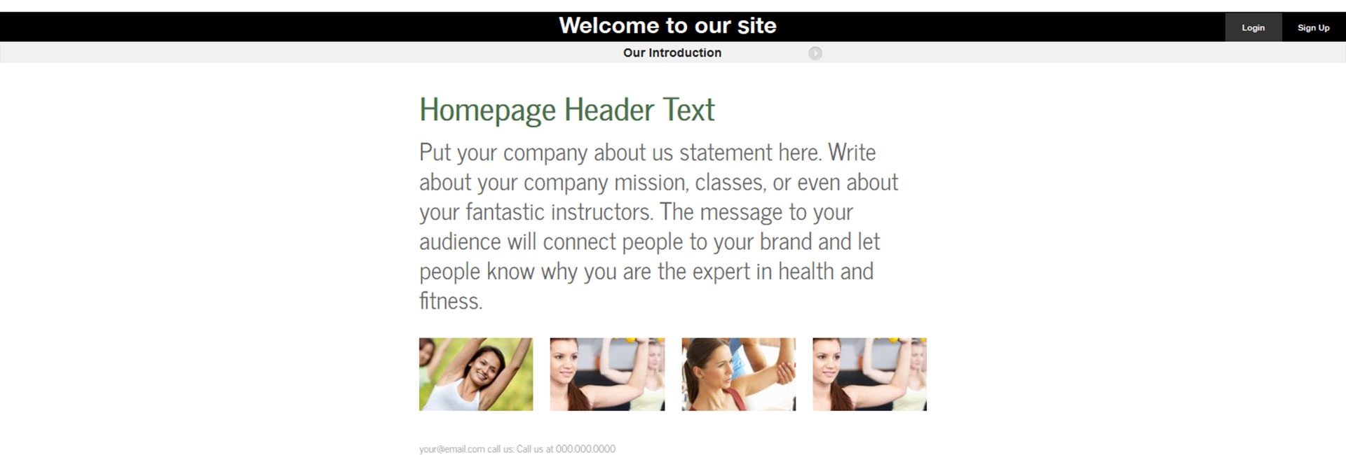 Homepage